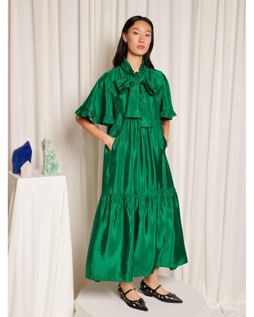 Sister Jane Green Emerald Maxi Dress