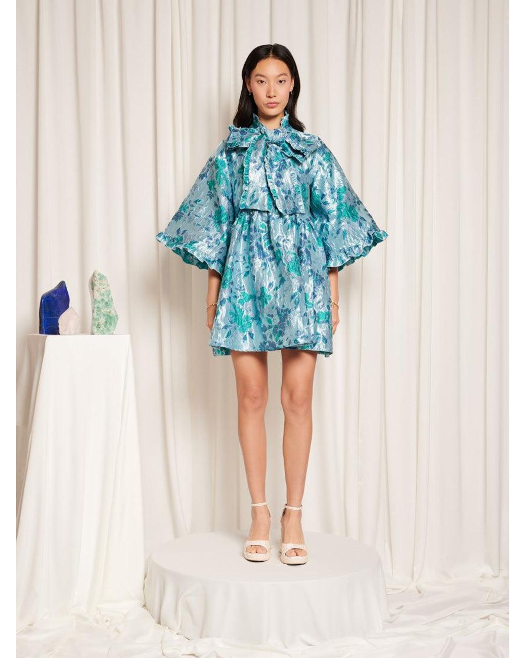 Sister Jane Blue Tanzanite Mini Dress