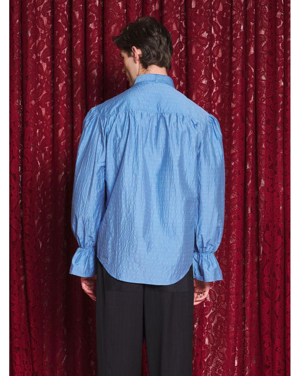 Sister Jane Red Eos Stripe Bow Blouse