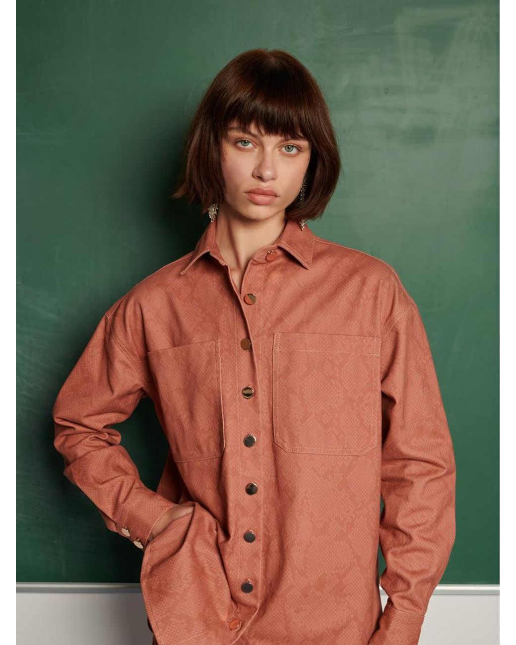 Sister Jane Green Ghospell Izya Denim Shirt