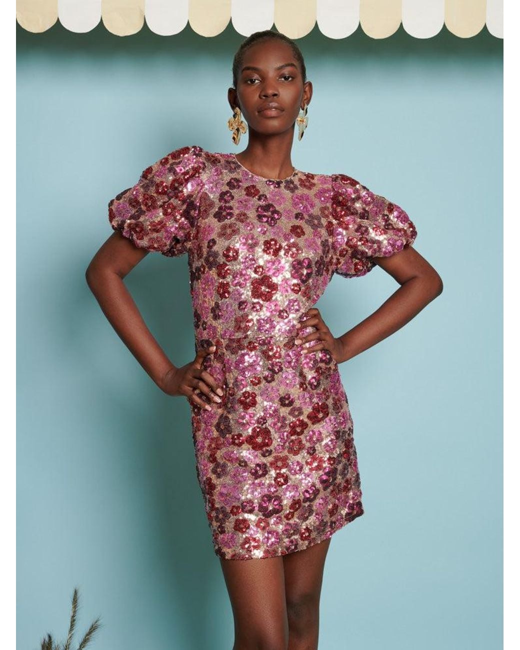 ワンピース DREAM sister jane Mini Dress sister-jane-Berry-Pink-Dream-