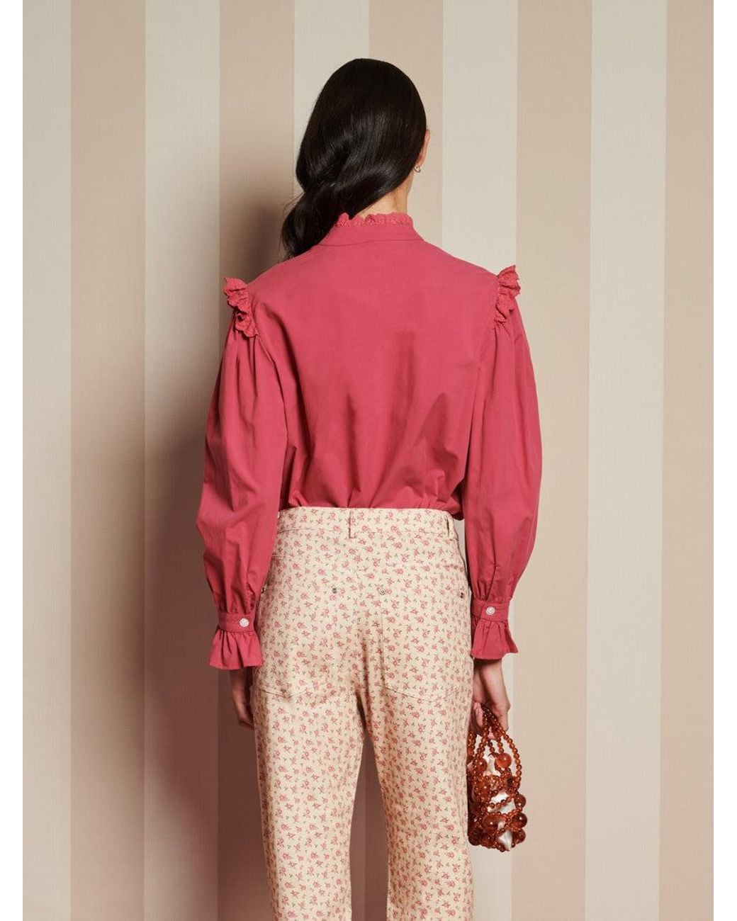 Sister Jane Pink Fern Fare Blouse