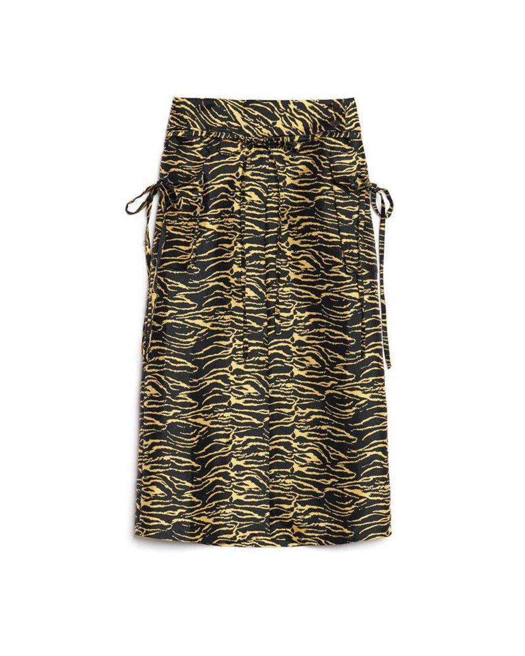 Sister Jane Green Ghospell Bonnie Zebra Midi Skirt