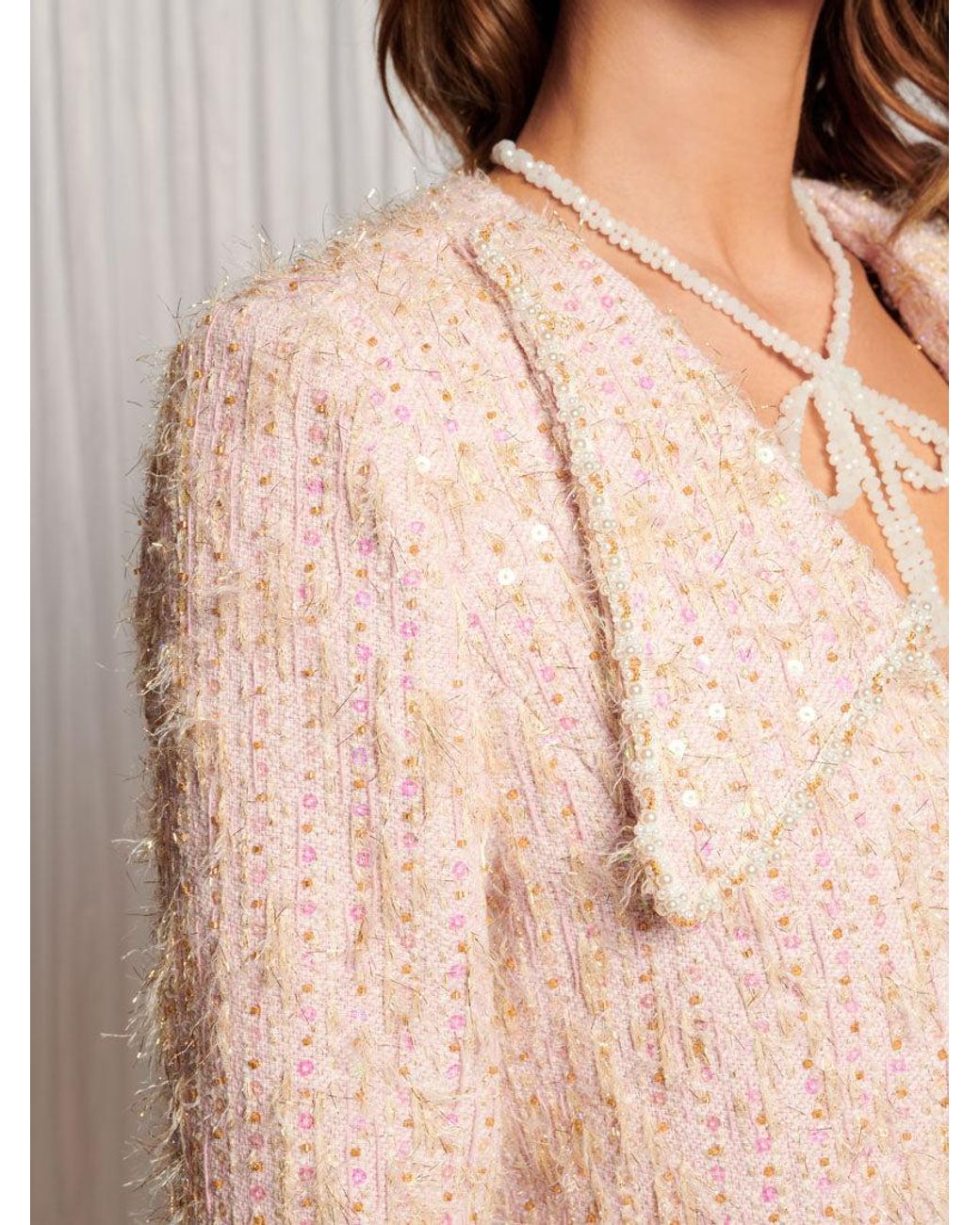 Sister Jane Pink Dream Robin Tweed Jacket