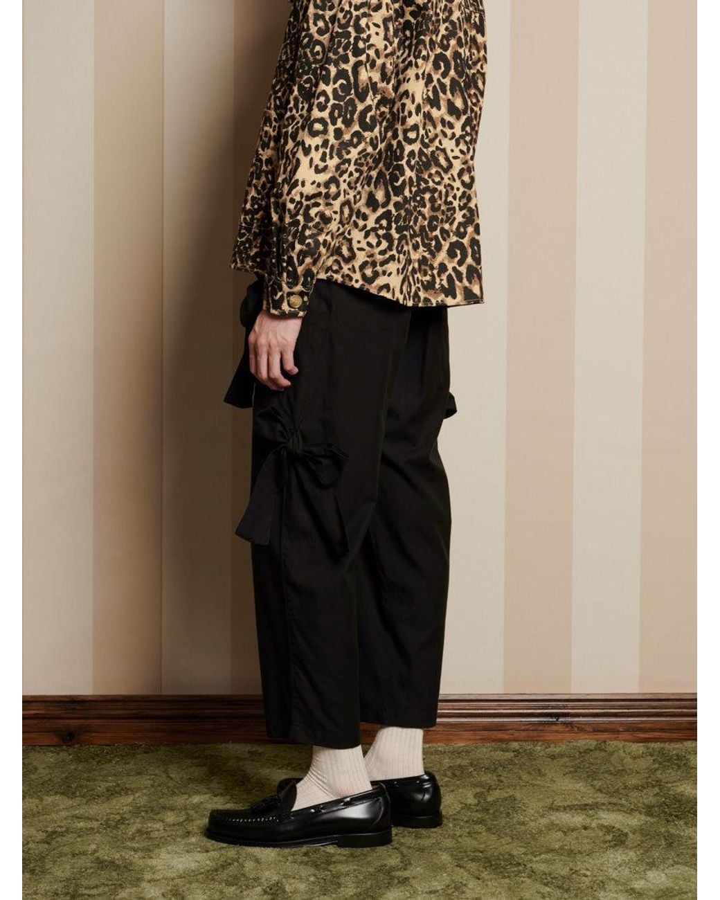 Sister Jane Multicolor Demar Bow Trousers