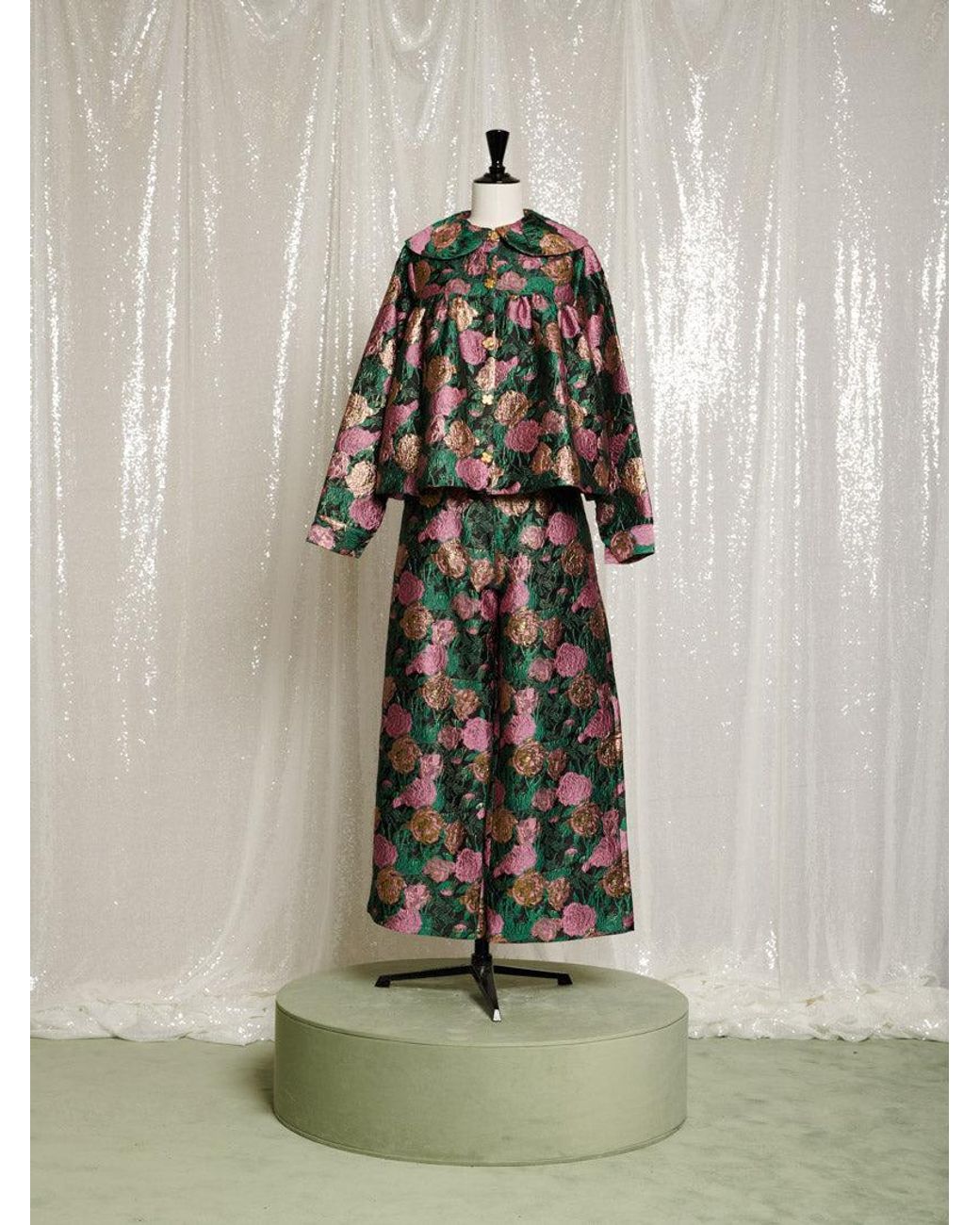 Sister Jane Multicolor Enchanted Jacquard Trousers