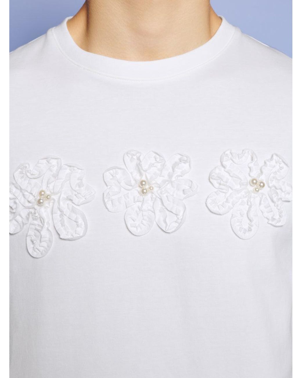 Sister Jane Blue Nell Applique T-shirt