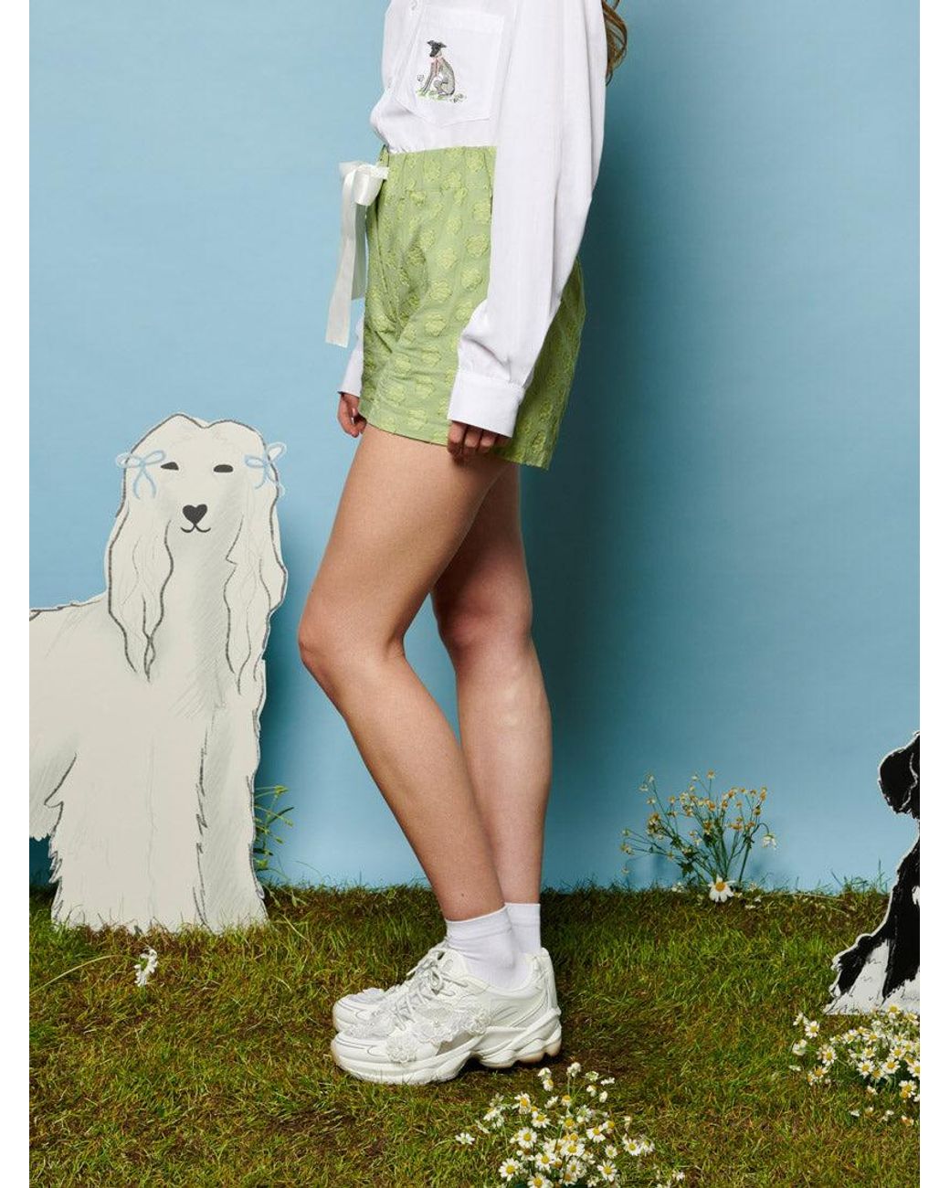 Sister Jane Green Romeo Bow Shorts