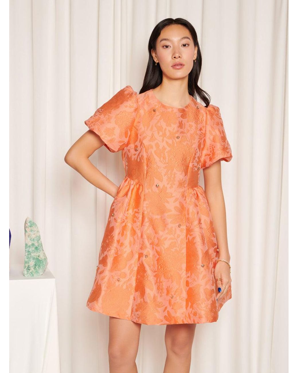 Sister Jane Orange Topaz Mini Dress