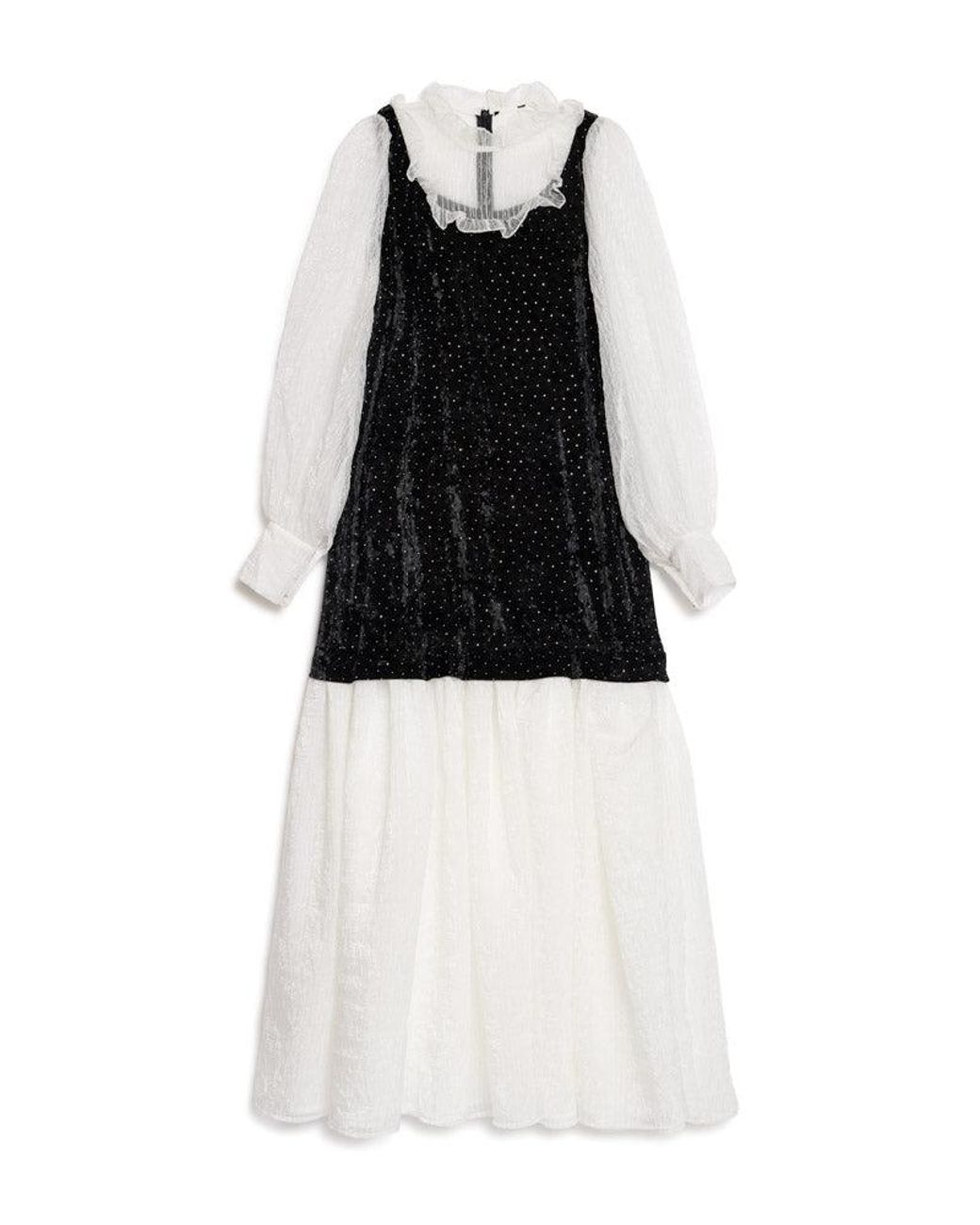 Sister Jane Pink Starlet Velvet Maxi Dress
