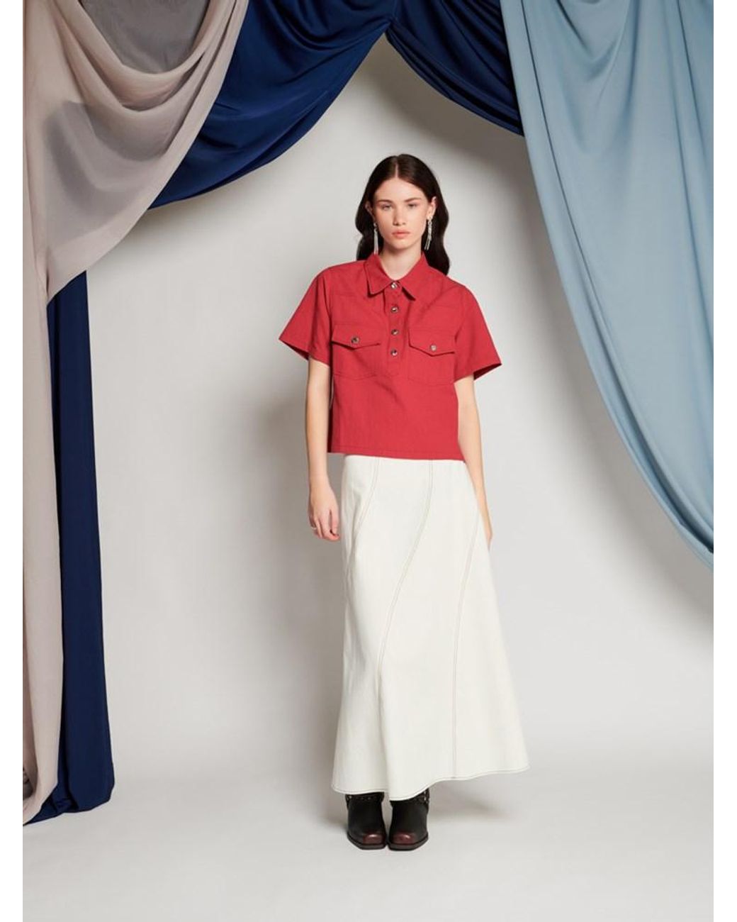 Sister Jane Red Ghospell Dougie Shirt