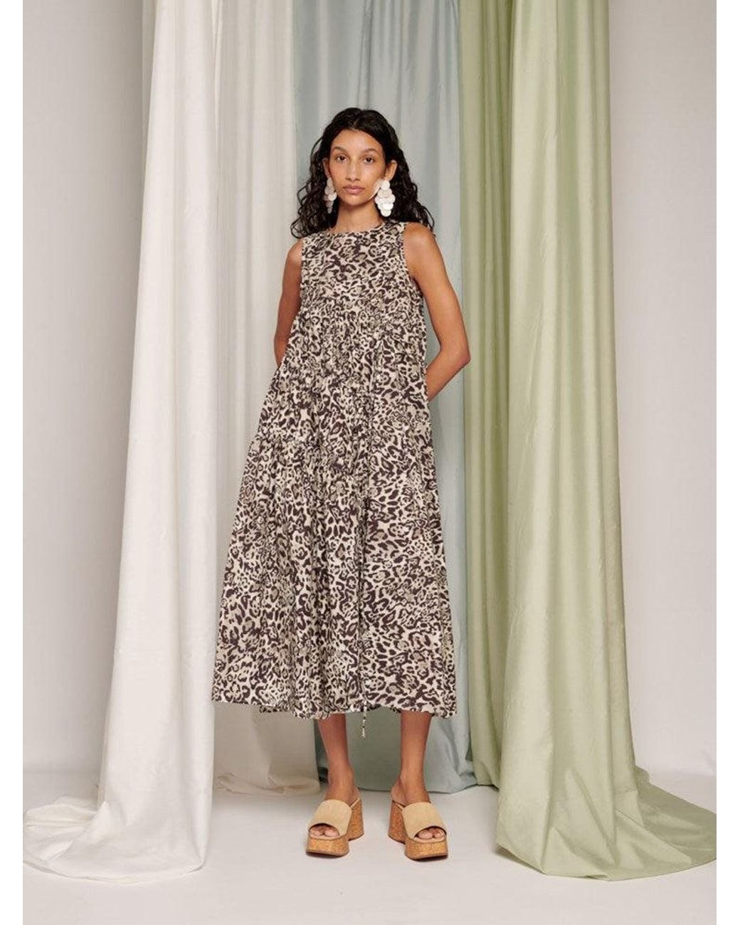 Sister Jane Natural Ghospell Mattie Midi Dress