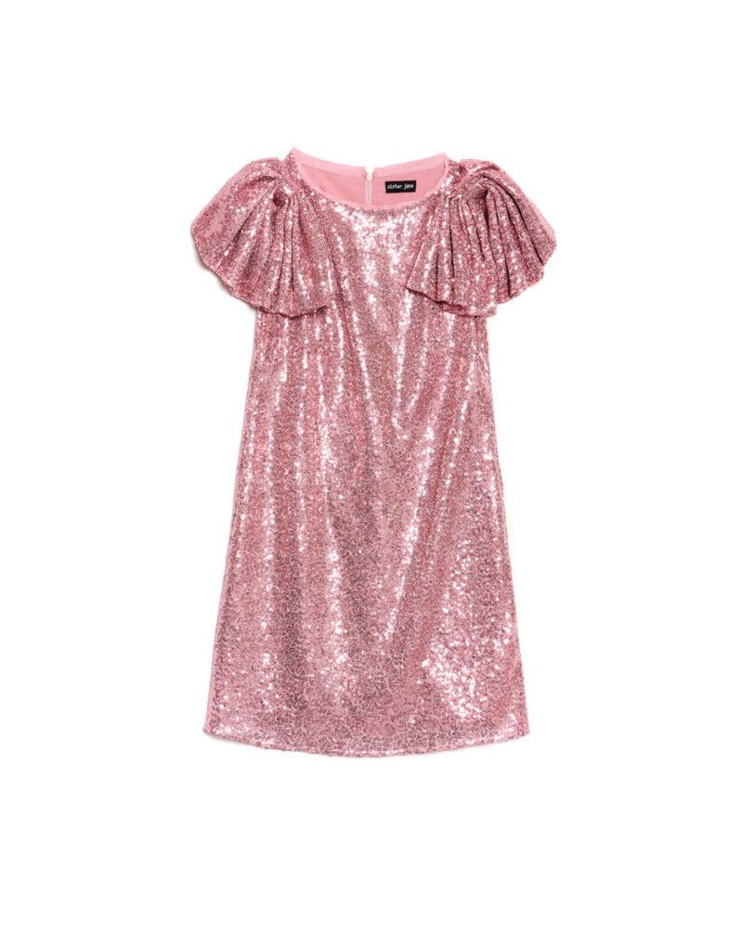 Sister Jane Pink Swoon Sequin Mini Dress