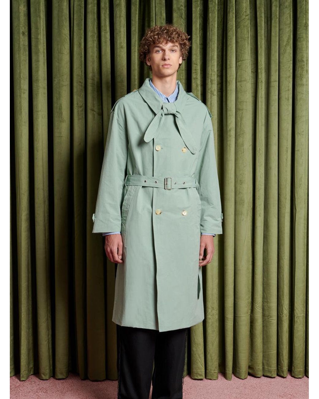 Sister Jane Green Sancho Trench Coat