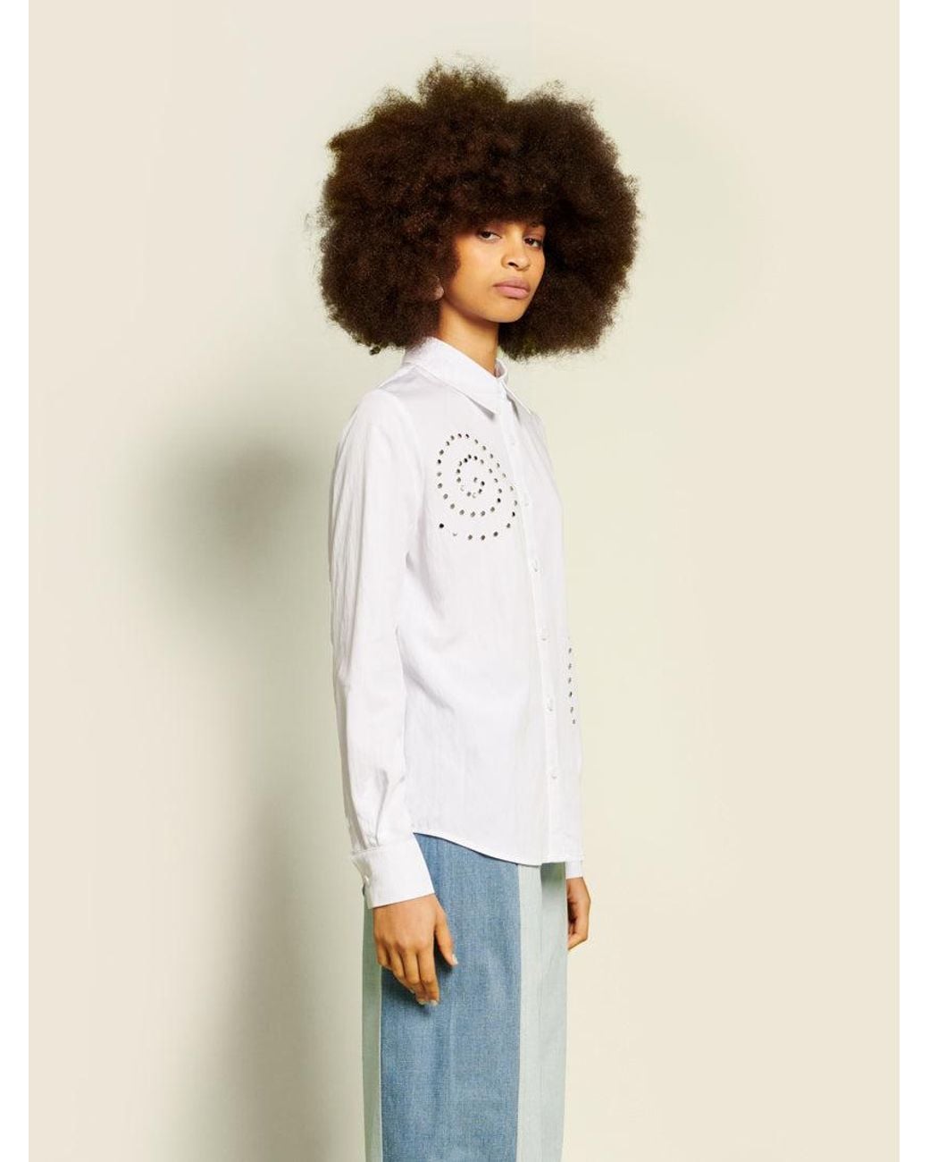 Sister Jane Green Ghospell Brigid Studded Shirt