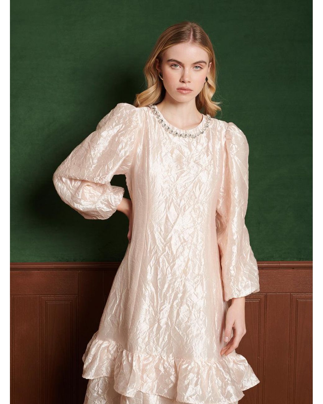 Sister Jane Opal Midi Dress in Green | Lyst