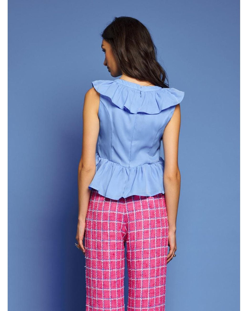 Sister Jane Blue Dream Dottie Bow Top