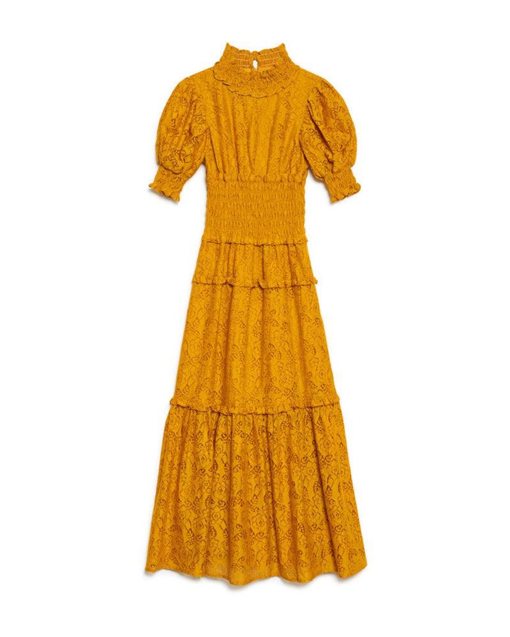 Sister Jane Purple Aura Lace Midi Dress