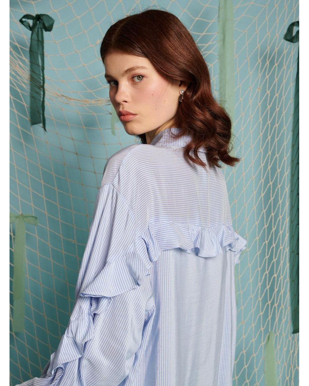 Sister Jane Green Sail Stripe Blouse