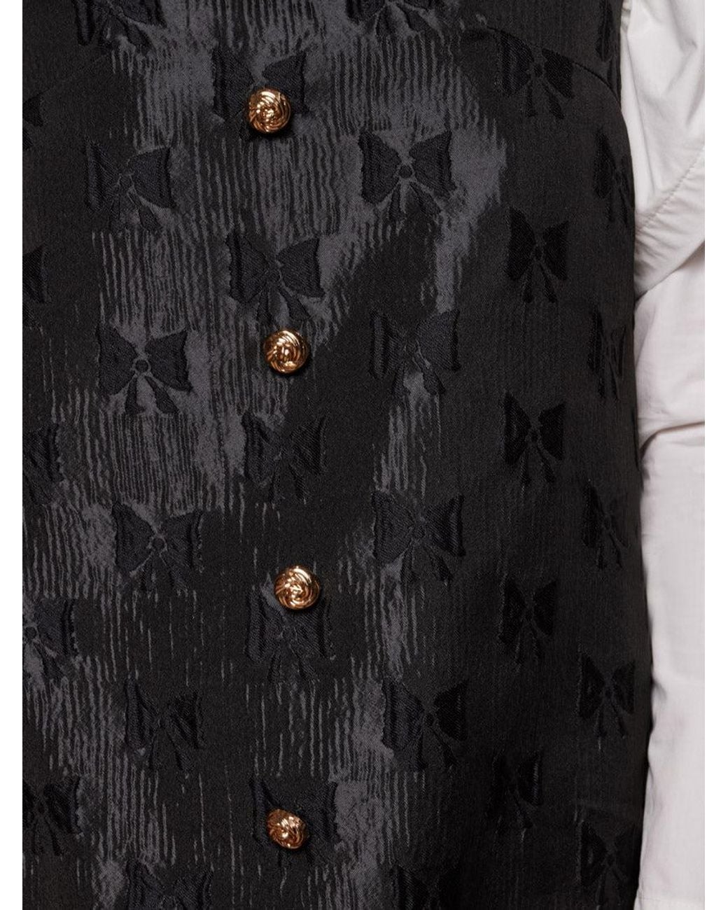 Sister Jane Black Afterglow Ruffle Mini Dress