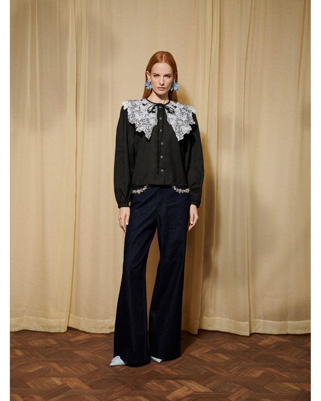 Sister Jane Blue Dream Sunshine State Blouse