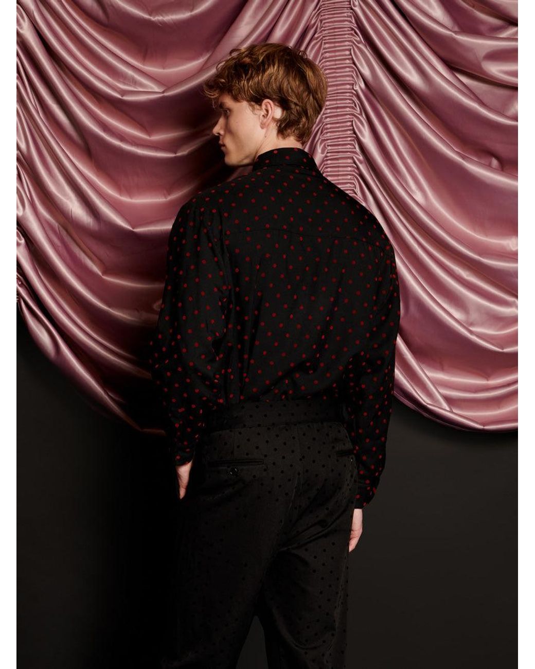 Sister Jane Black Frankie Polka Dot Shirt