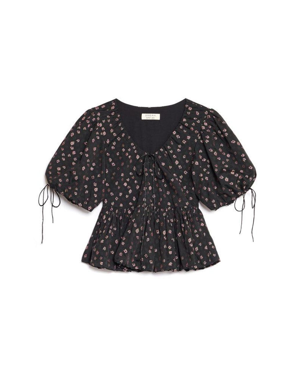 Sister Jane Black Dream Pepper Floral Top