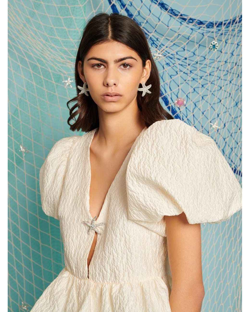 Sister Jane Green Dream Reef Jacquard Top
