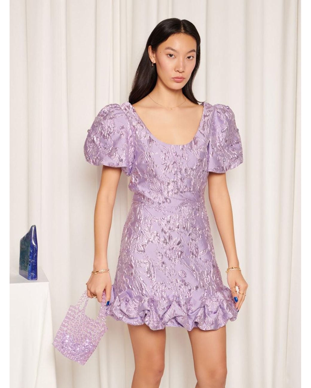 Sister Jane Purple Amethyst Mini Dress