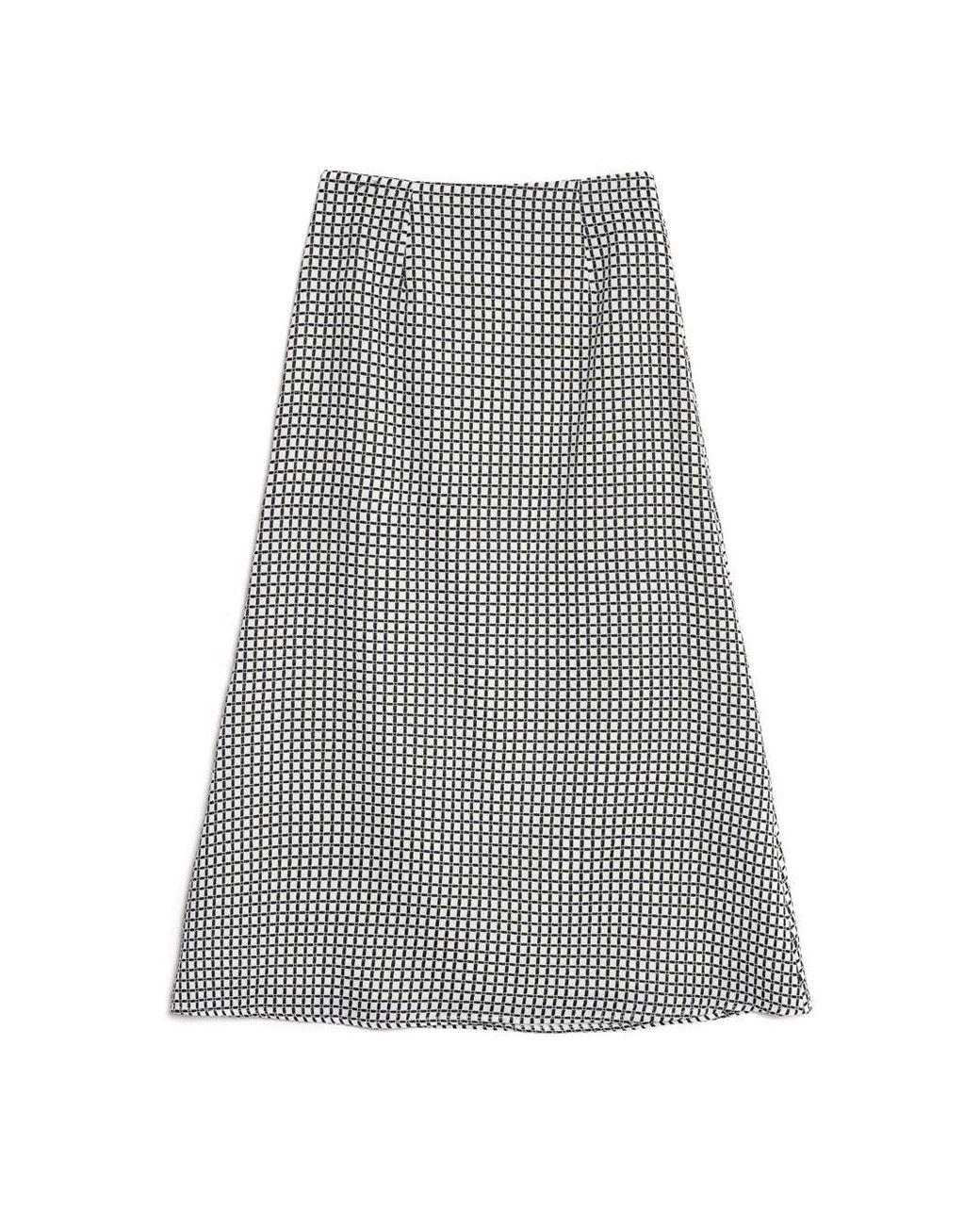 Sister Jane Brown Ghospell Irie Check Midi Skirt