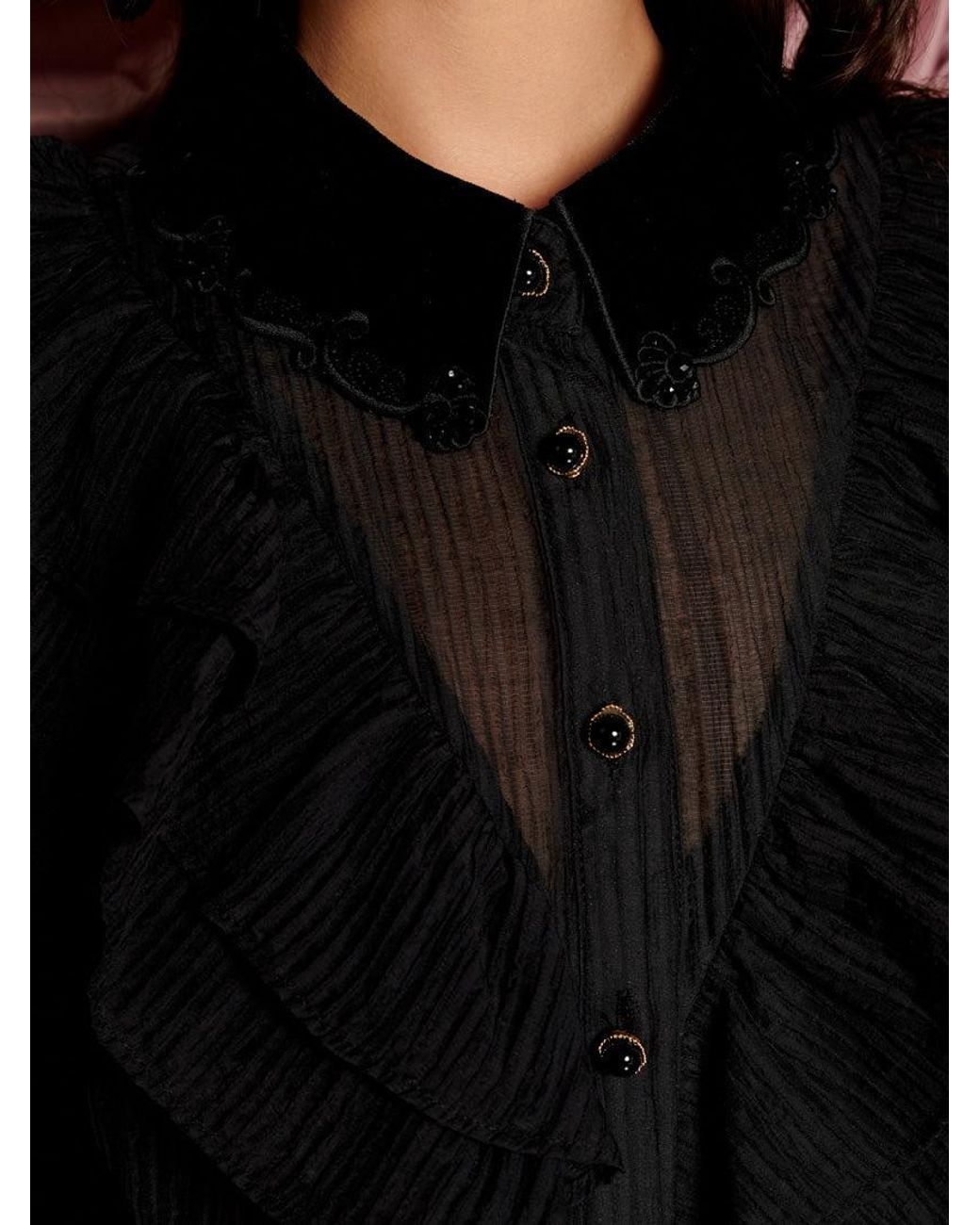 Sister Jane Multicolor Kelly Ruffle Blouse