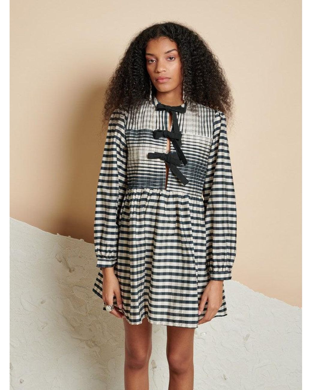 Sister Jane Multicolor Ghospell Bobbi Check Mini Dress