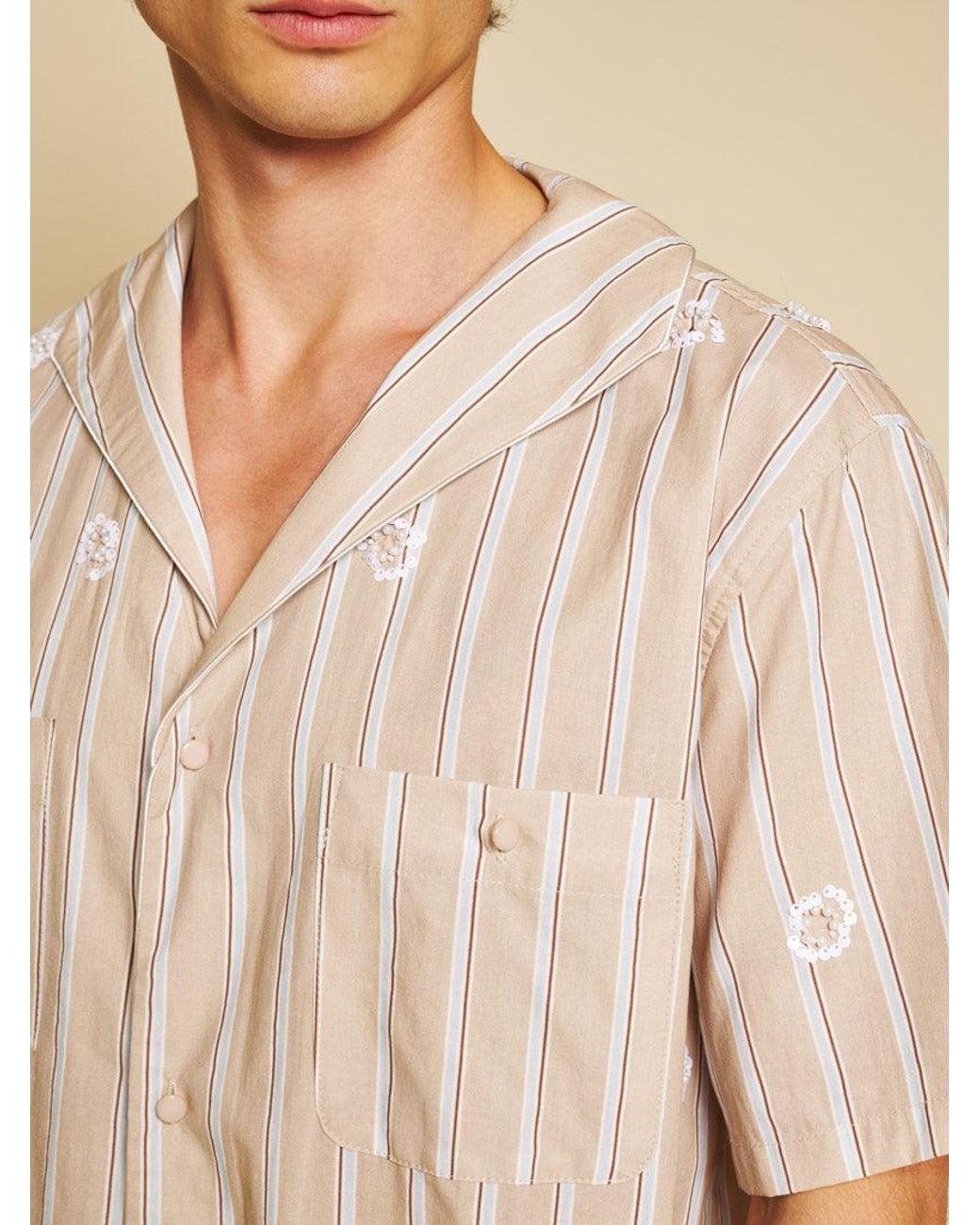 Sister Jane Natural Painter Stripe Shirt