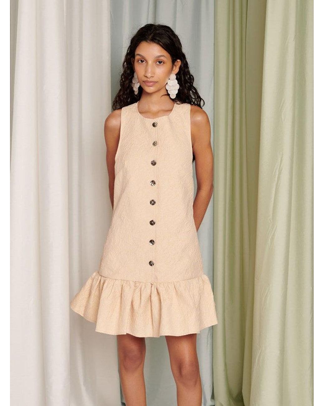 Sister Jane Natural Ghospell Dallis Mini Dress