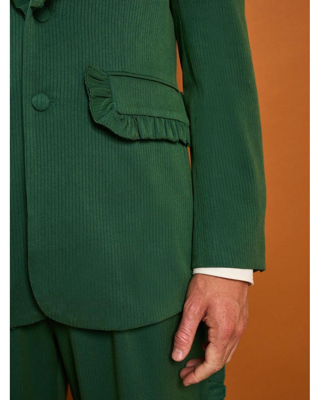 Sister Jane Green Granger Ruffle Blazer
