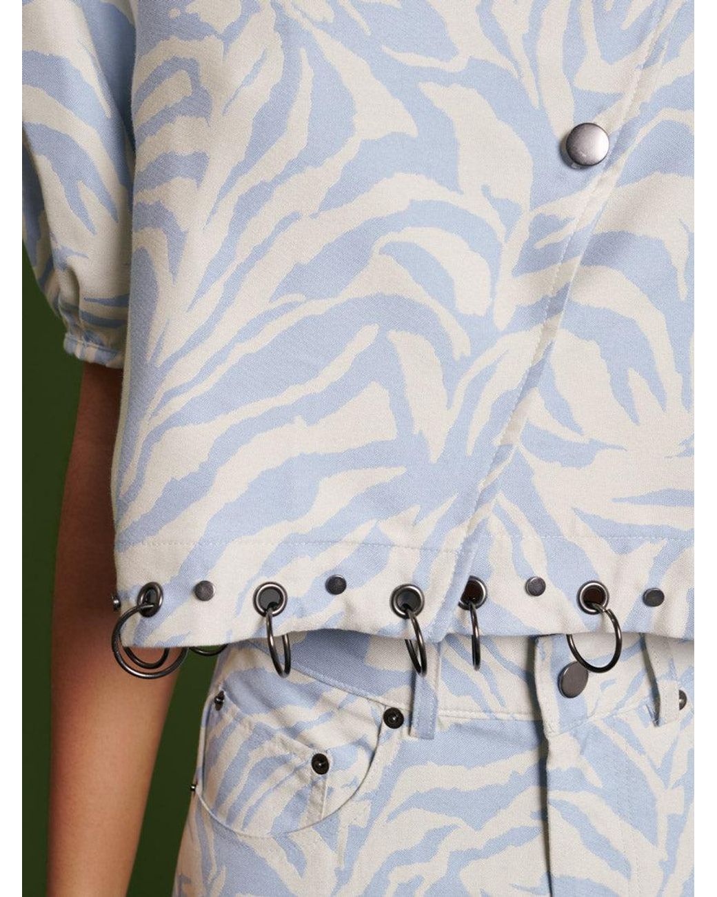 Sister Jane Green Ghospell Serena Zebra Top