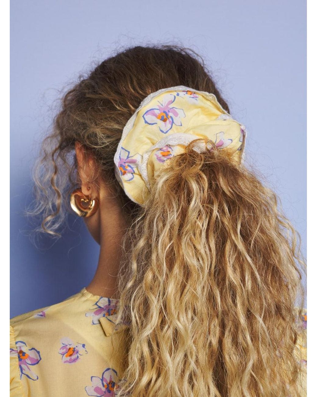 Sister Jane Brown Lake Breeze Scrunchie
