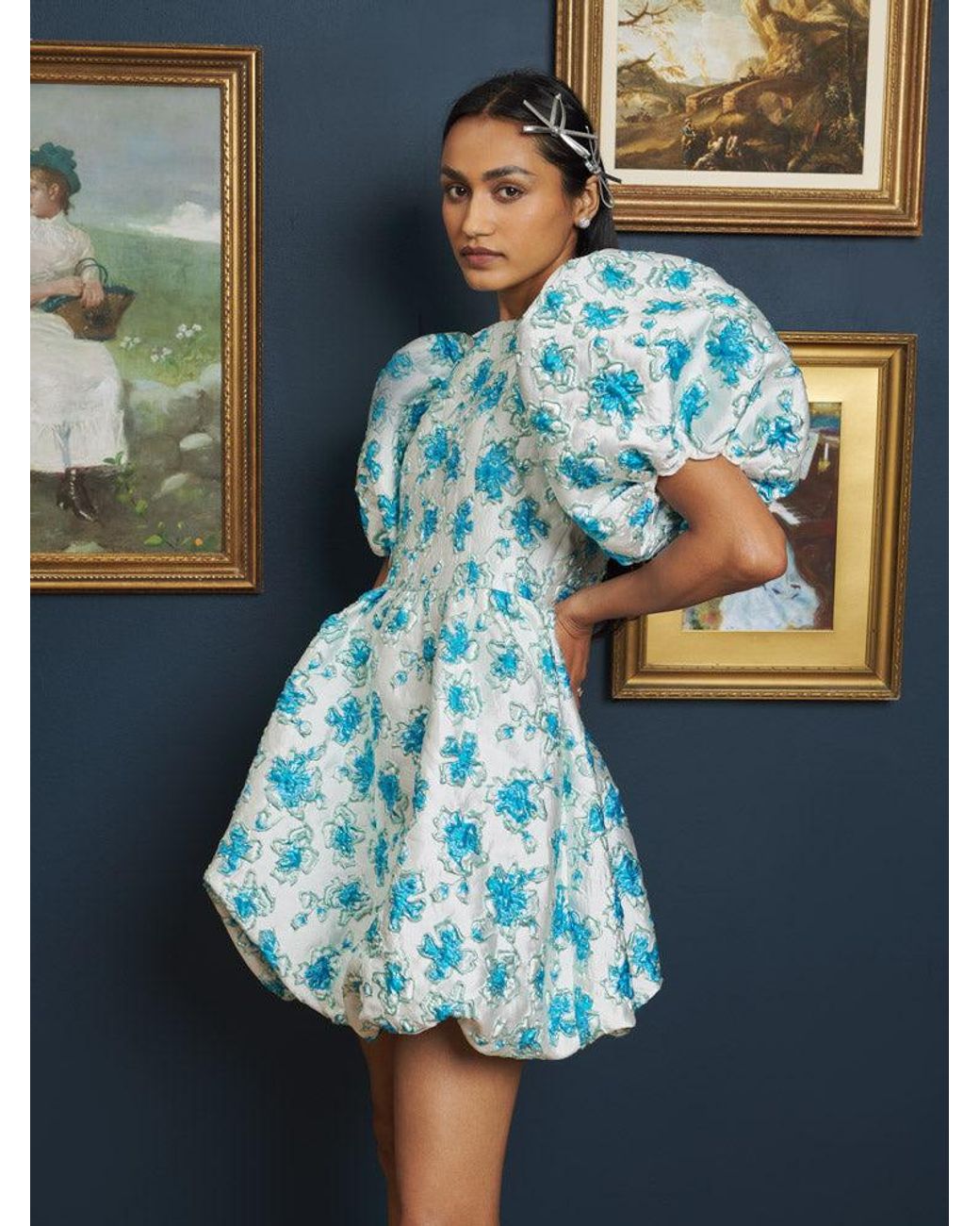 Sister Jane ドレス RECITAL JACQUARD MINI DRESS DRD539 Sister Jane Showcase Jacquard Mini Dress in Blue | Lyst