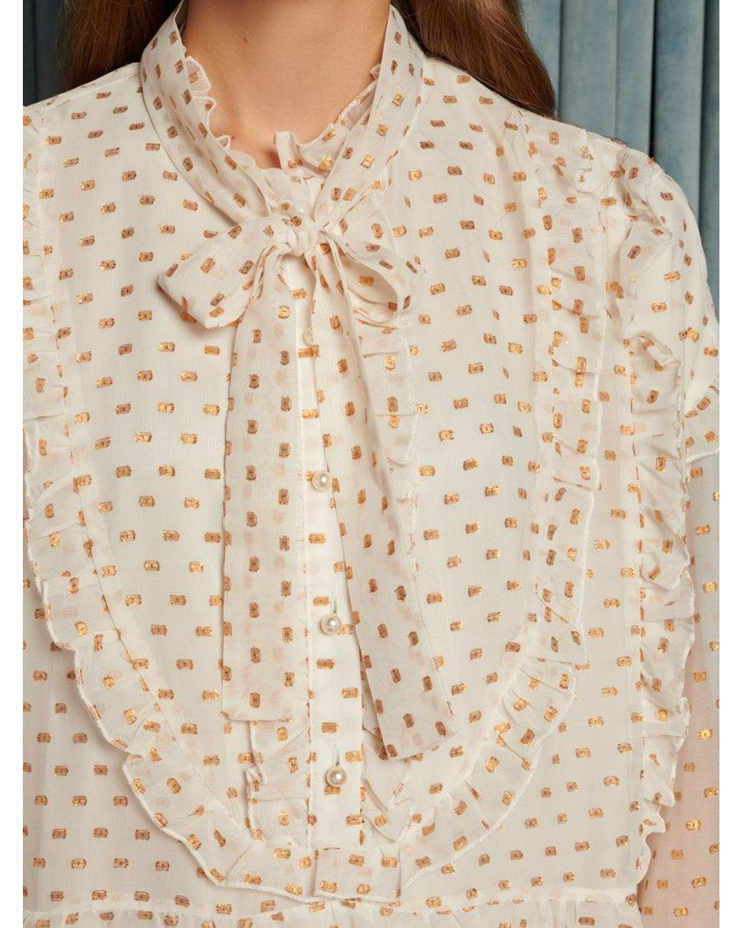 Sister Jane Natural Fanciful Mini Dress