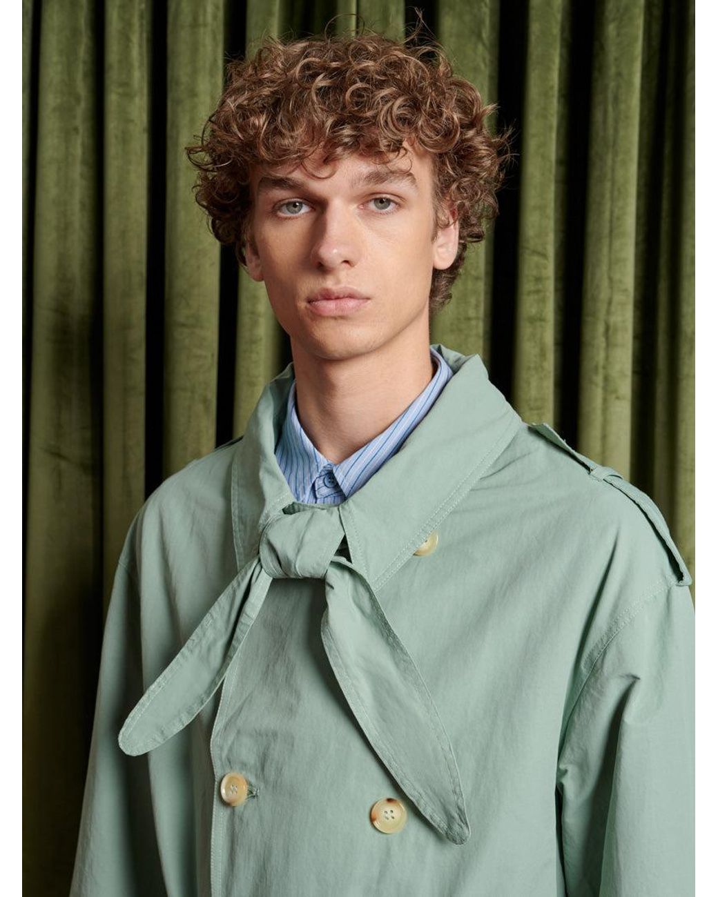 Sister Jane Green Sancho Trench Coat