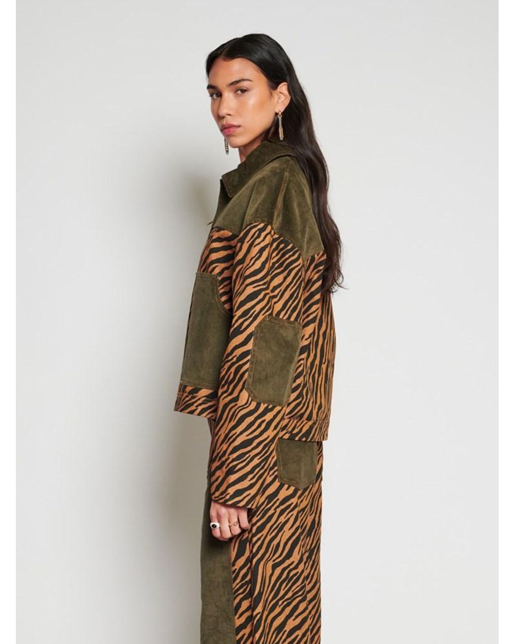 Sister Jane Brown Ghospell Suzu Zebra Jacket