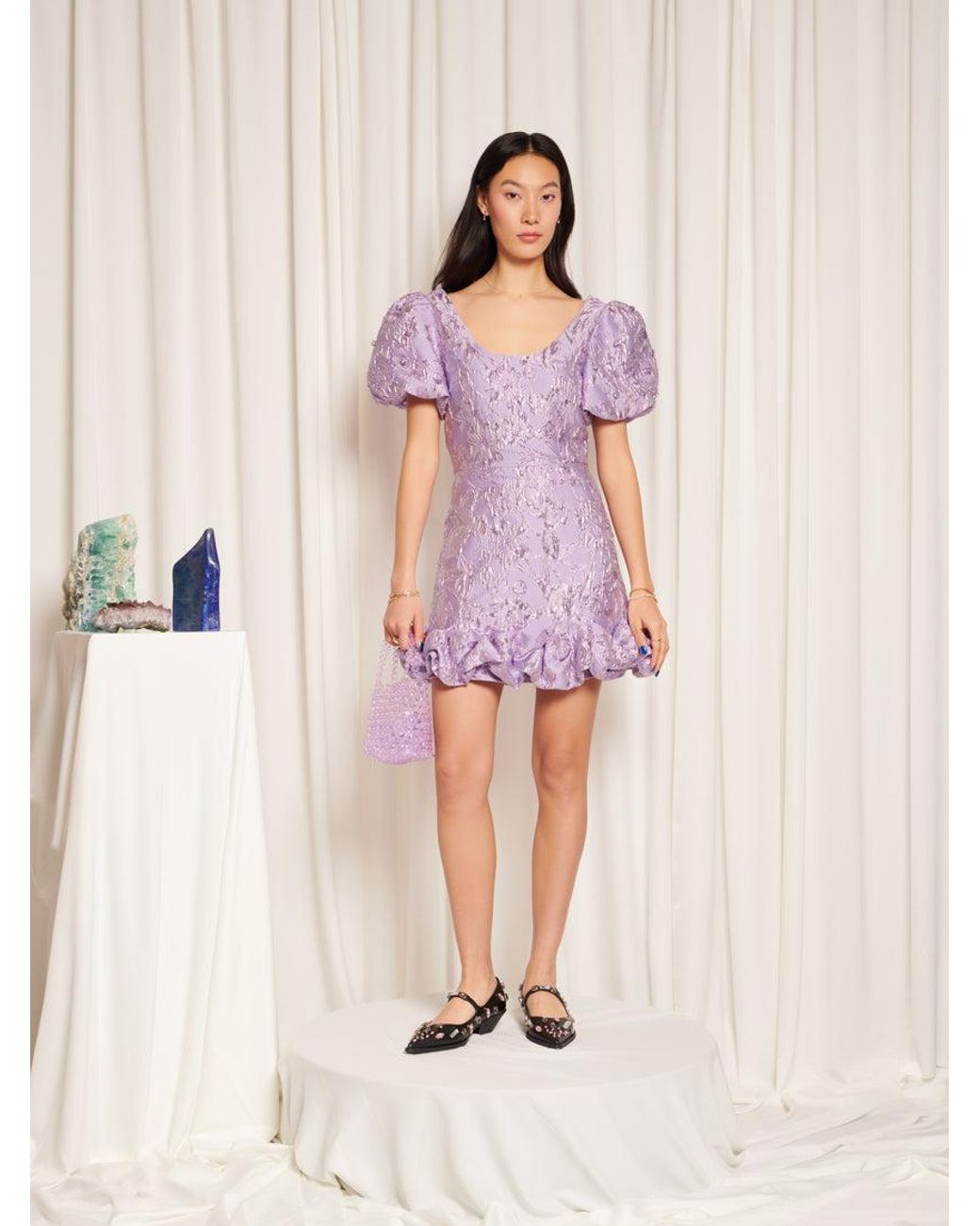 Sister Jane Purple Amethyst Mini Dress