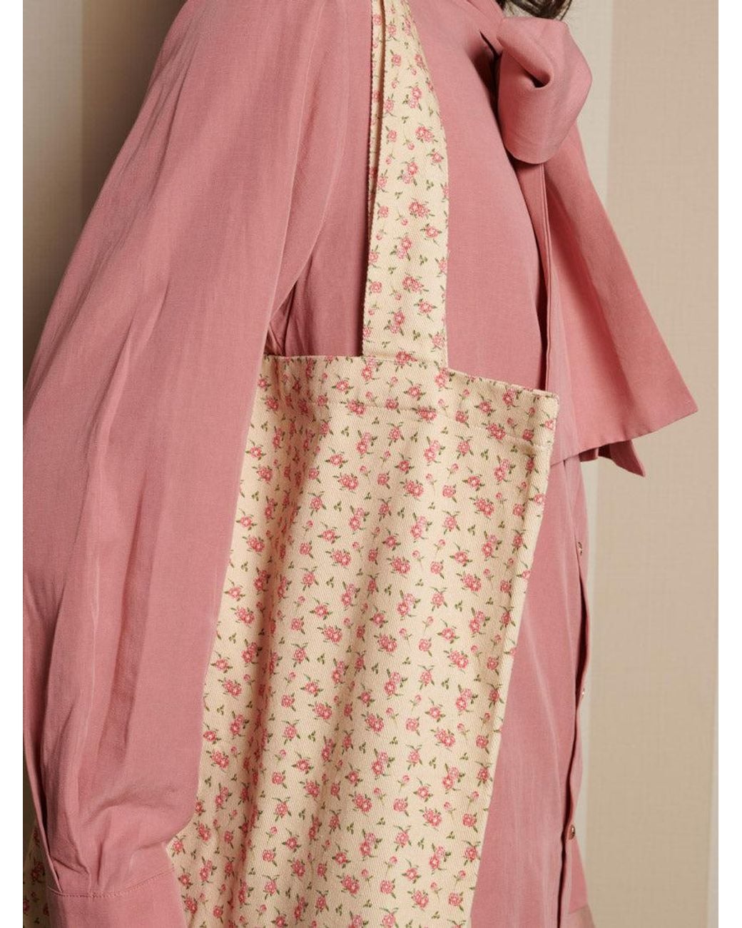 Sister Jane Pink Naveen Ditsy Tote Bag