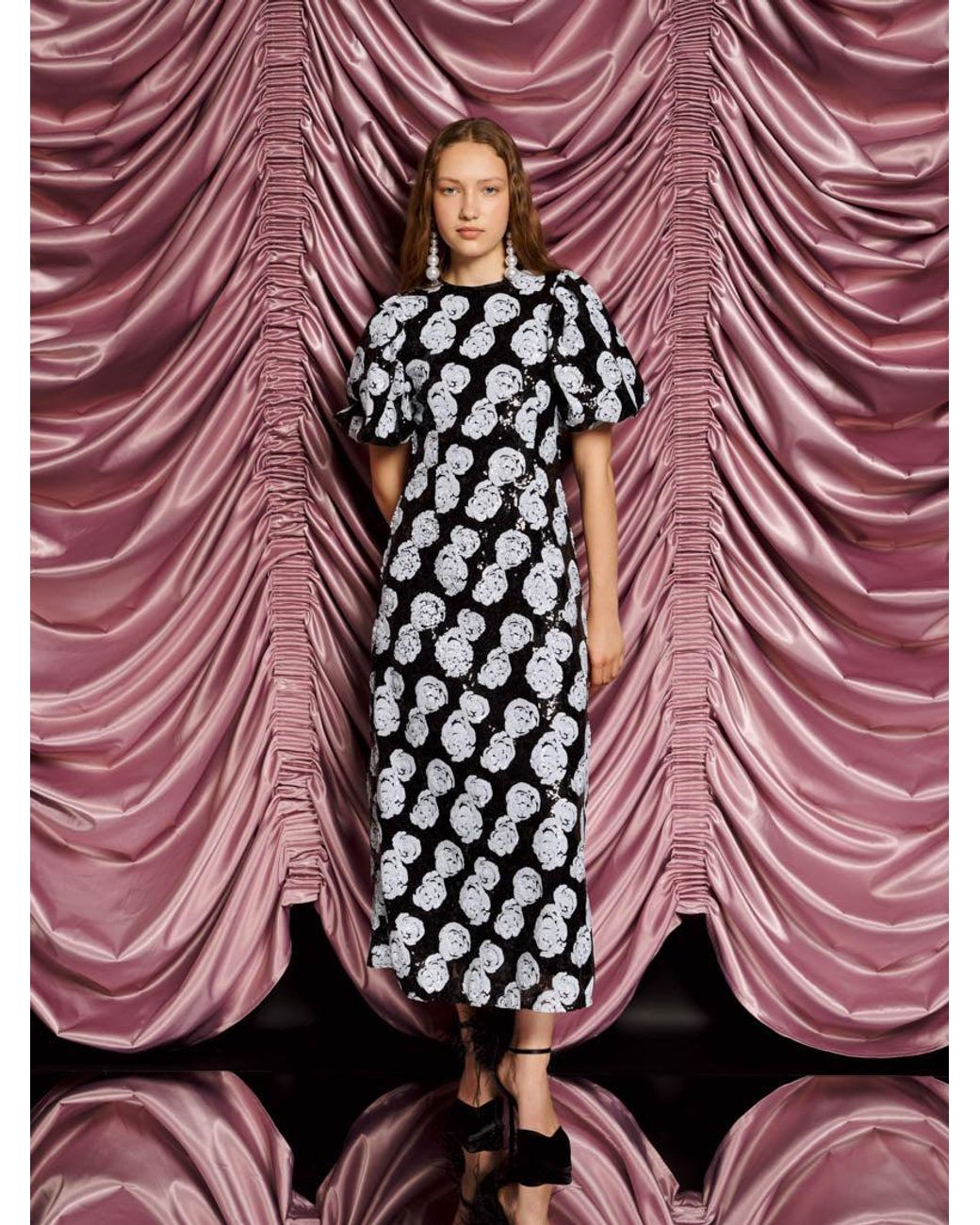 Sister Jane Pink Dream Roxie Rose Sequin Maxi Dress