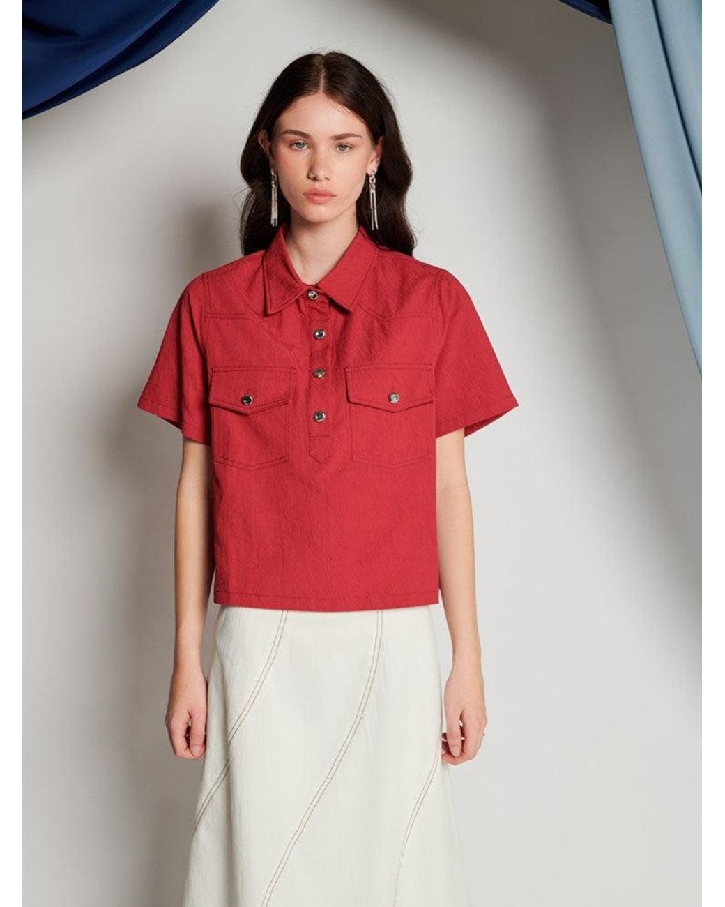 Sister Jane Red Ghospell Dougie Shirt
