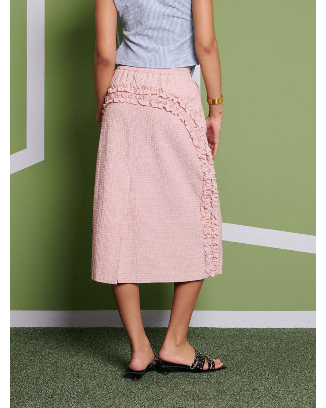 Sister Jane Green Ghospell Kiera Midi Skirt