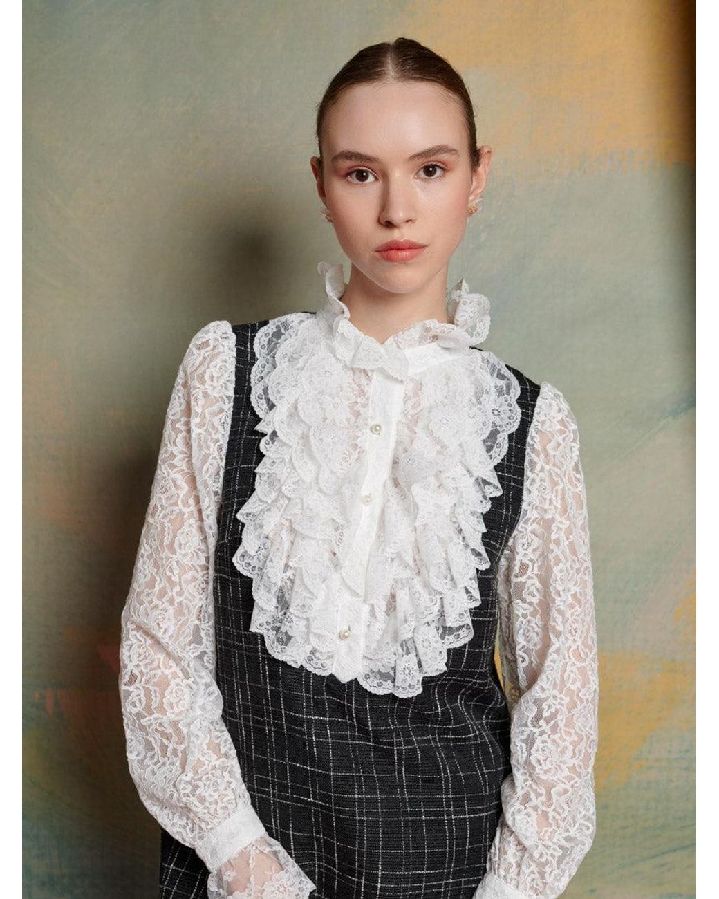 Sister Jane Green Plume Lace 2 In 1 Dress