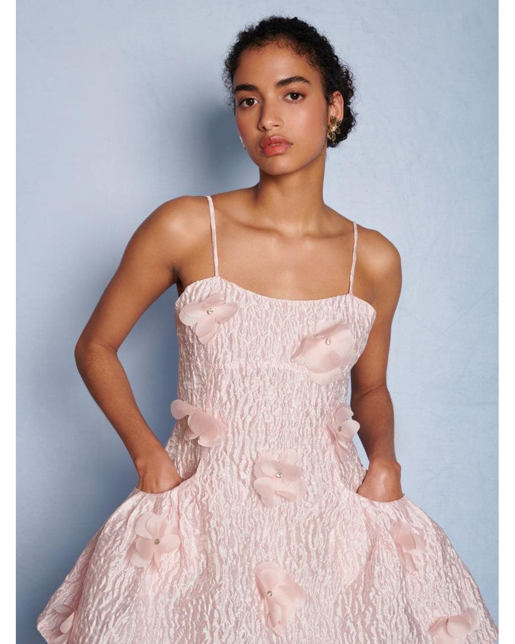 Sister Jane Multicolor Dream Lera Applique Mini Dress