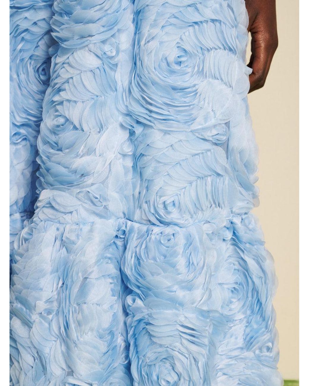 Sister Jane Blue Dream Dewdrop Tulle Maxi Dress