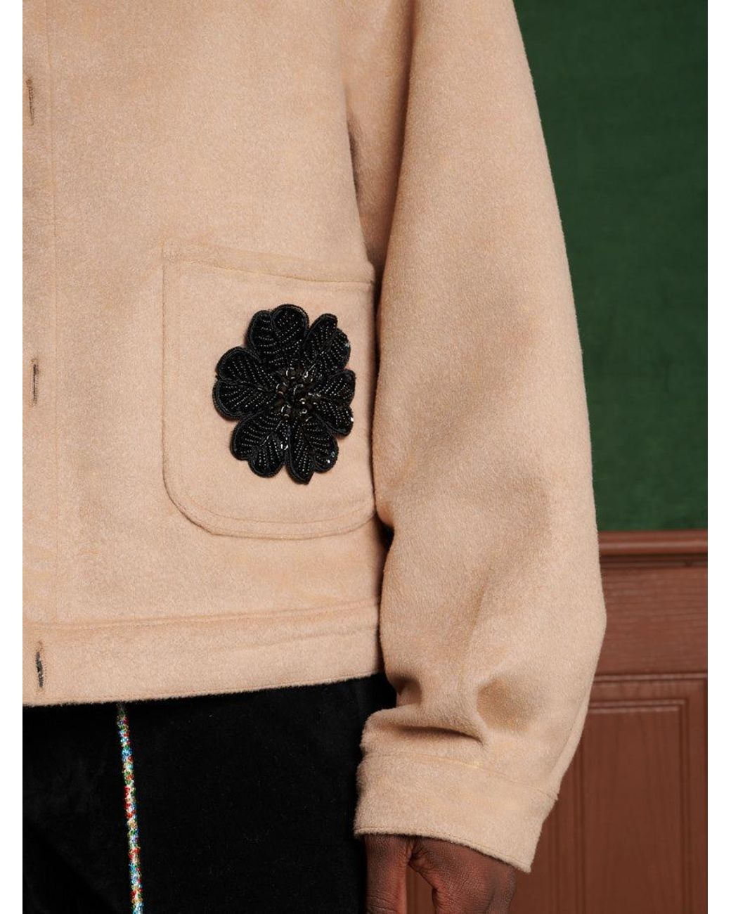 Sister Jane Green Frank Patch Jacket